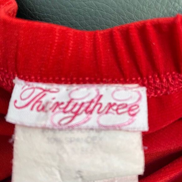 Thirty Three Red Halter Swing Dress - Picture 4 of 4